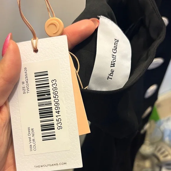 Black Dress with Gold Accents - Picture 2 of 5